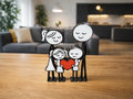 Family Figurines "Heart"