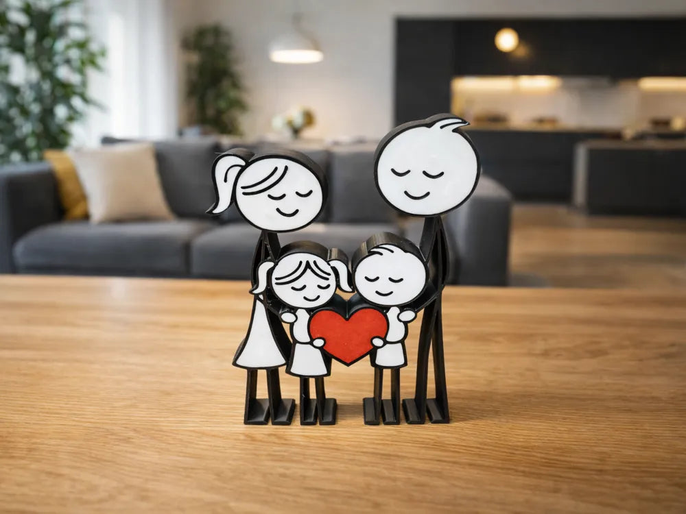 Family Figurines "Heart"