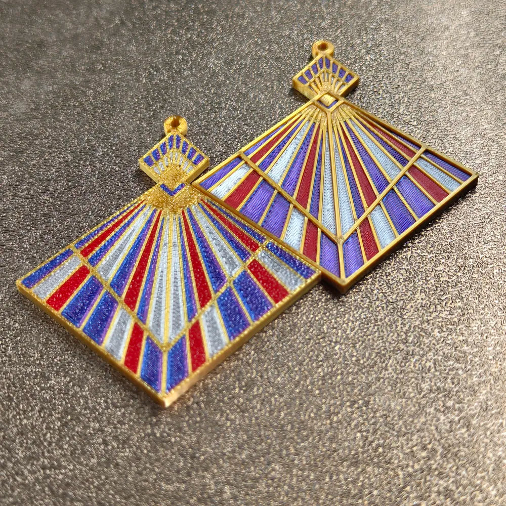 Stellar Blade Eve Radiation Pendulum Earring