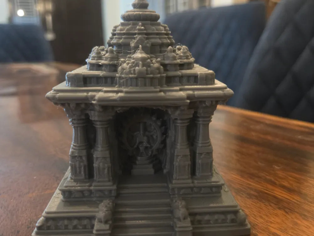 Nataraja Table Top Mandir – 3D Printed Lord Shiva Cosmic Dance Temple