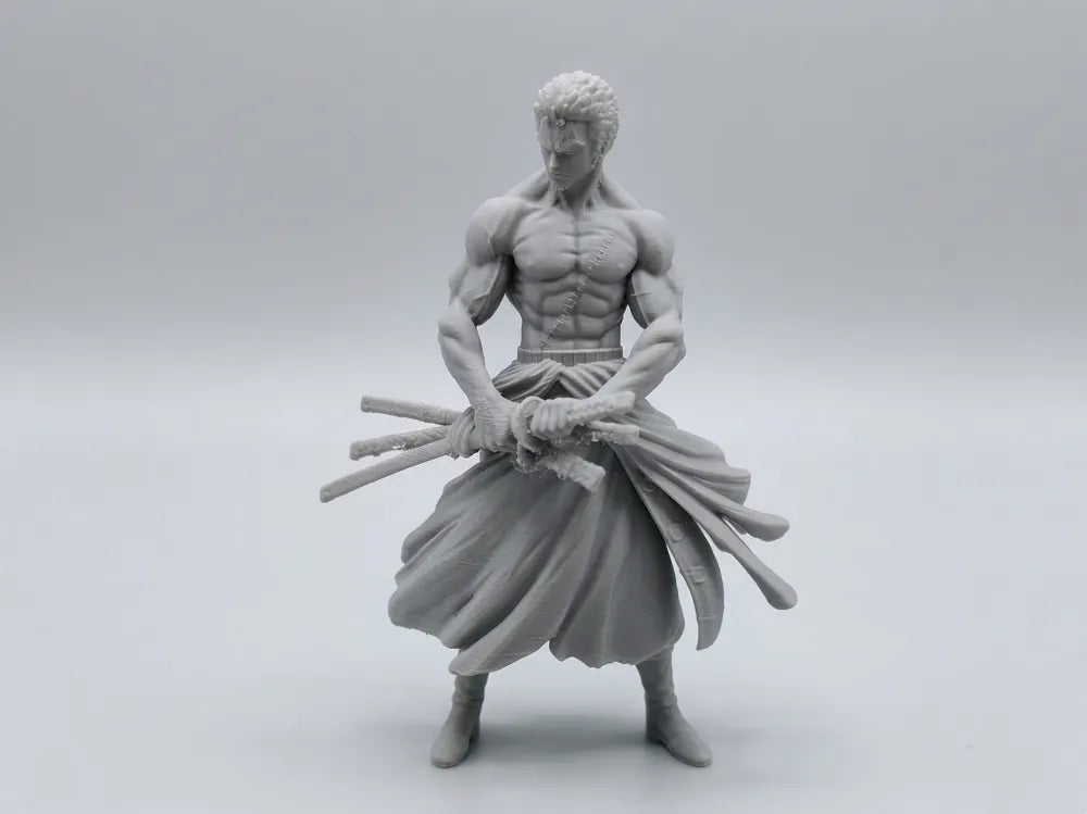 Roronoa Zoro Action Figure – 3D Printed One Piece Swordsman
