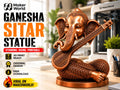 Divine Ganesha Veena Art – 3D Printed Musical Ganpati Art Piece