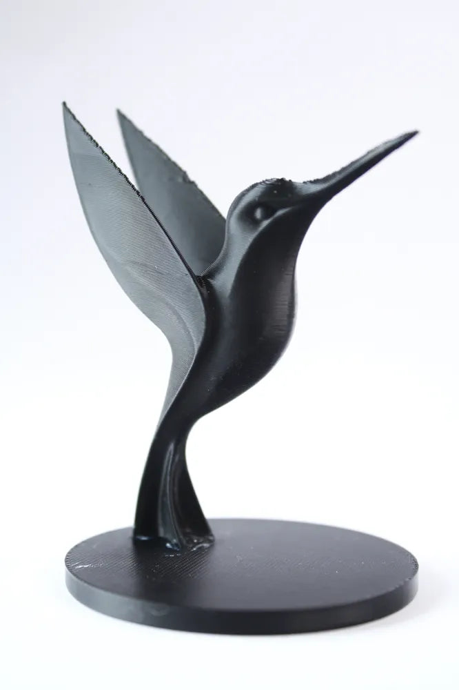 Hummingbird Sculpture Home Decor – 3D Printed Graceful Bird Figurine