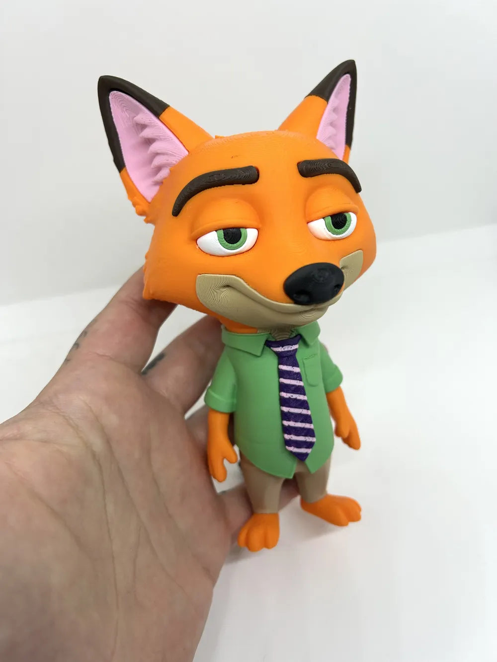 Nick Wilde Zootopia Figurine – 3D Printed Disney Fox Collectible