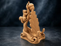 Cute Squirrel and Acorn Phone Stand Holder – 3D Printed Desk Accessory