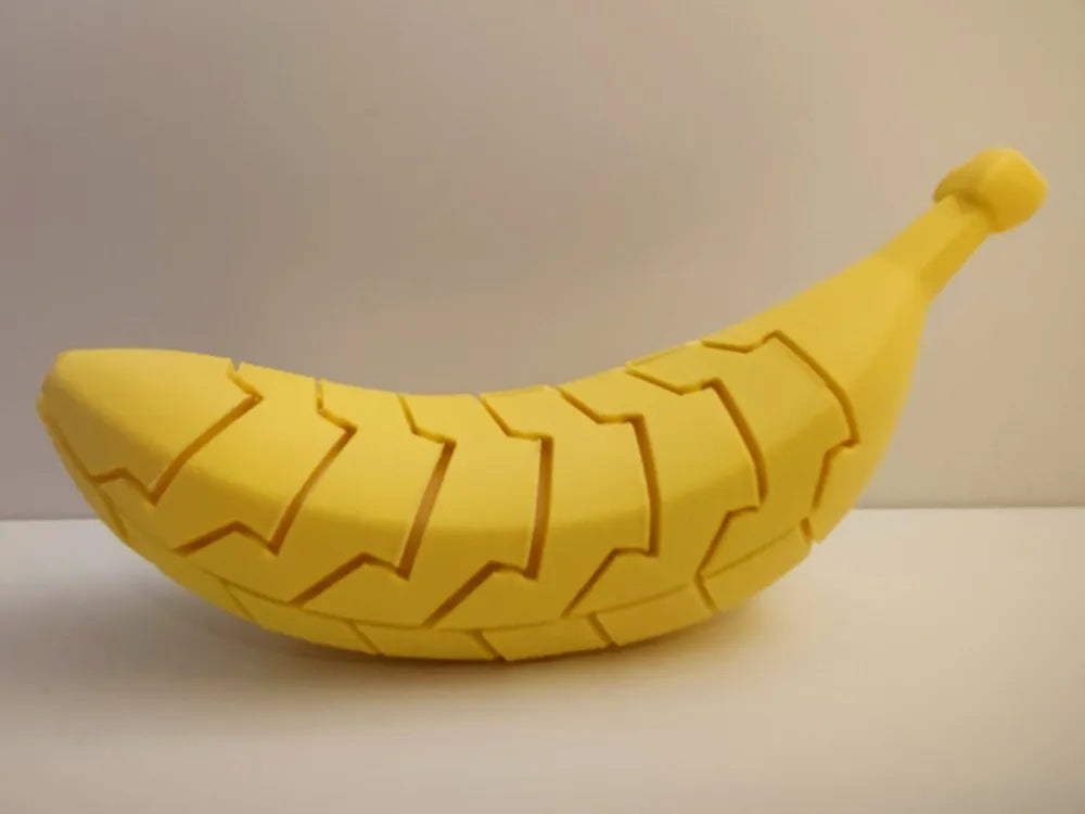 Fidget Banana – 3D Printed Quirky Flexible Stress Relief Toy