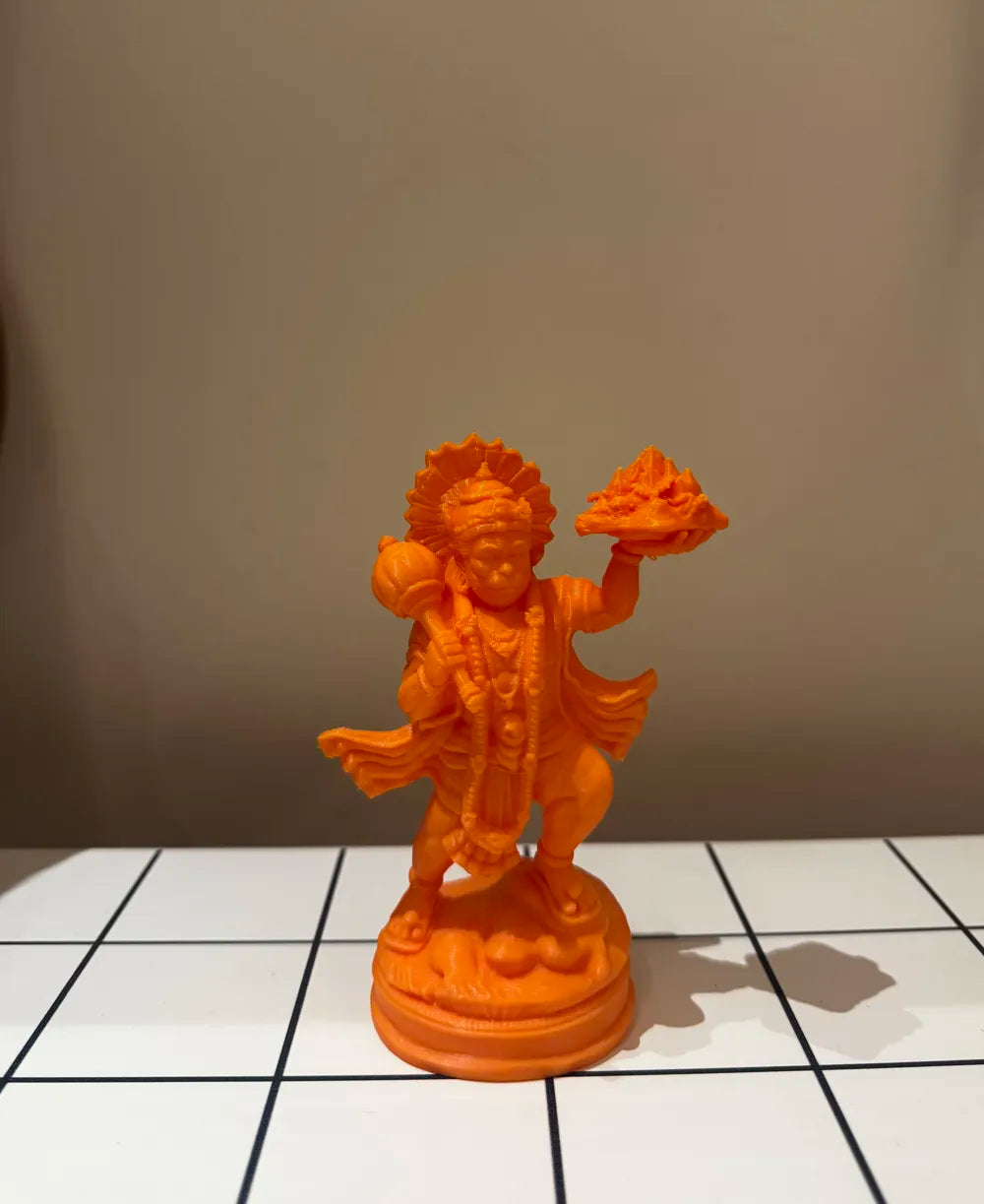 Hanuman 3D Idol High Detail – 3D Printed Guardian Sculpture