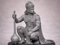 Hanuman Ji Bajrangbali Sculpture – 3D Printed Hindu Deity Idol