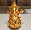 Four-Armed Ganesha Chaturbhuja Figurine – 3D Printed Hindu Sacred Idol
