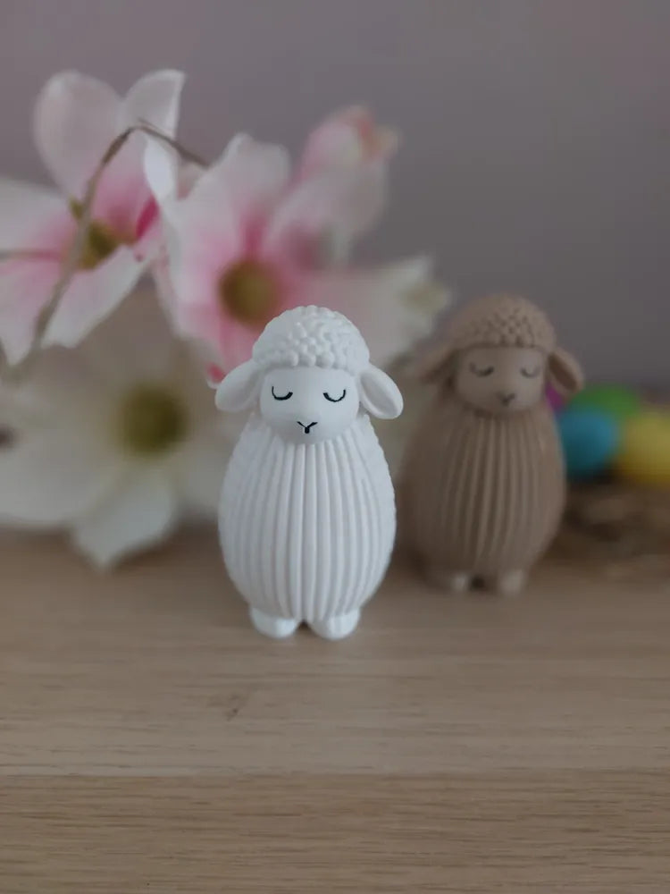Spring Easter Sheep Decor