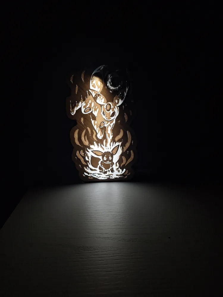 Umbreon Pokémon Lightbox LED Lamp – Multi-Color Desk Light