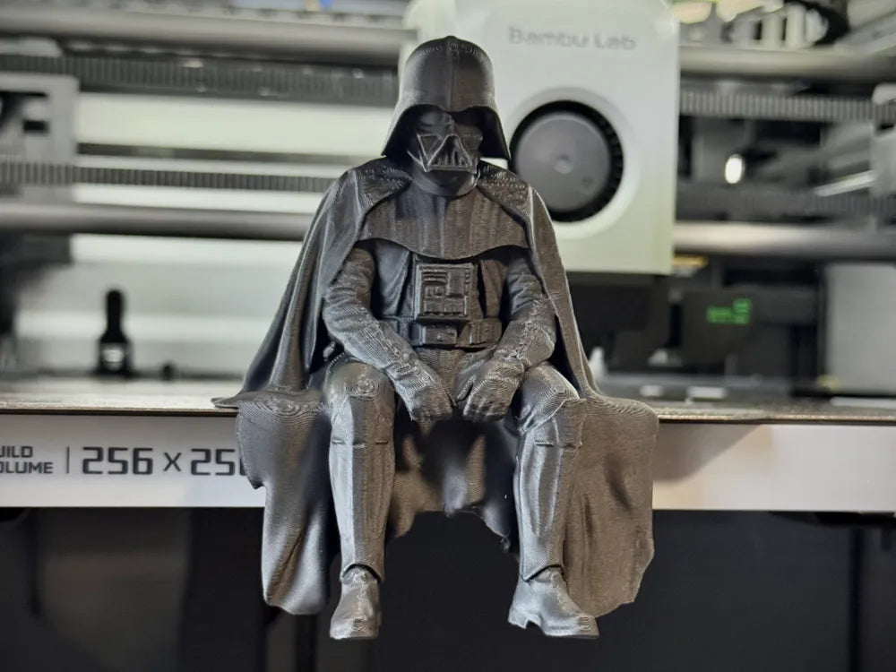 Sad Darth Vader Figurine – 3D Printed Relatable Star Wars Decor