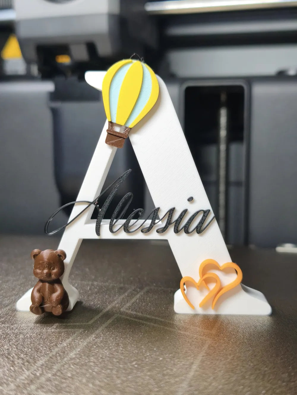 Decorated Letters V2 – 3D Printed Ornamental Custom Initial