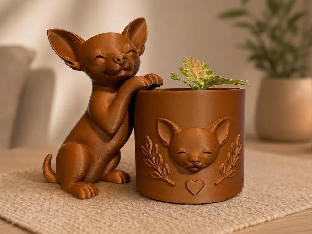 Cute Chihuahua Planter