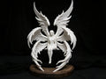 Sitting Angel Desk Corner Decor – 3D Printed Serene Figurine