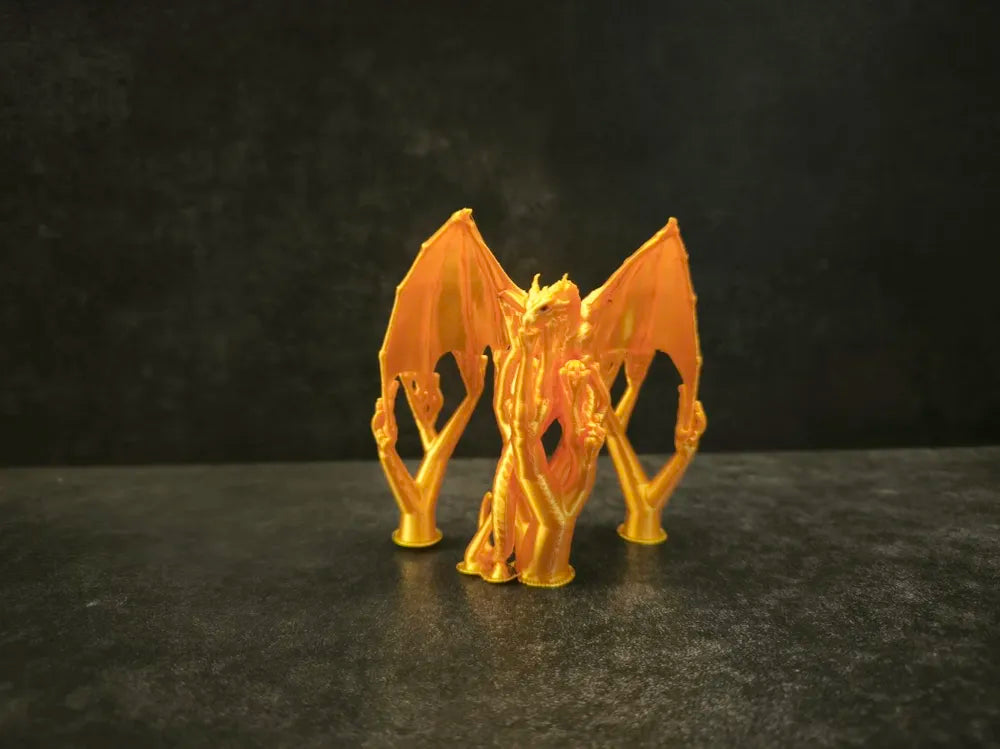 Monitro Dragon Figurine – 3D Printed Fantasy Reptile Collectible