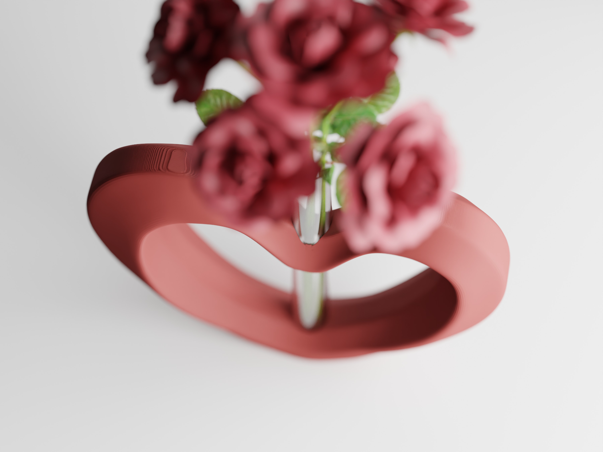 Valentine’s Heart Vase – Romantic Floral Decor & Gift