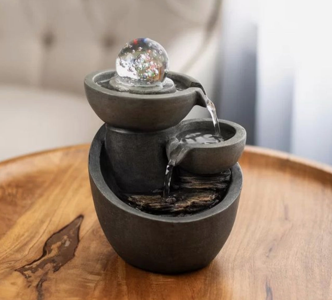 Indoor Water Fountain – 3D Printed Calming Desk Fountain