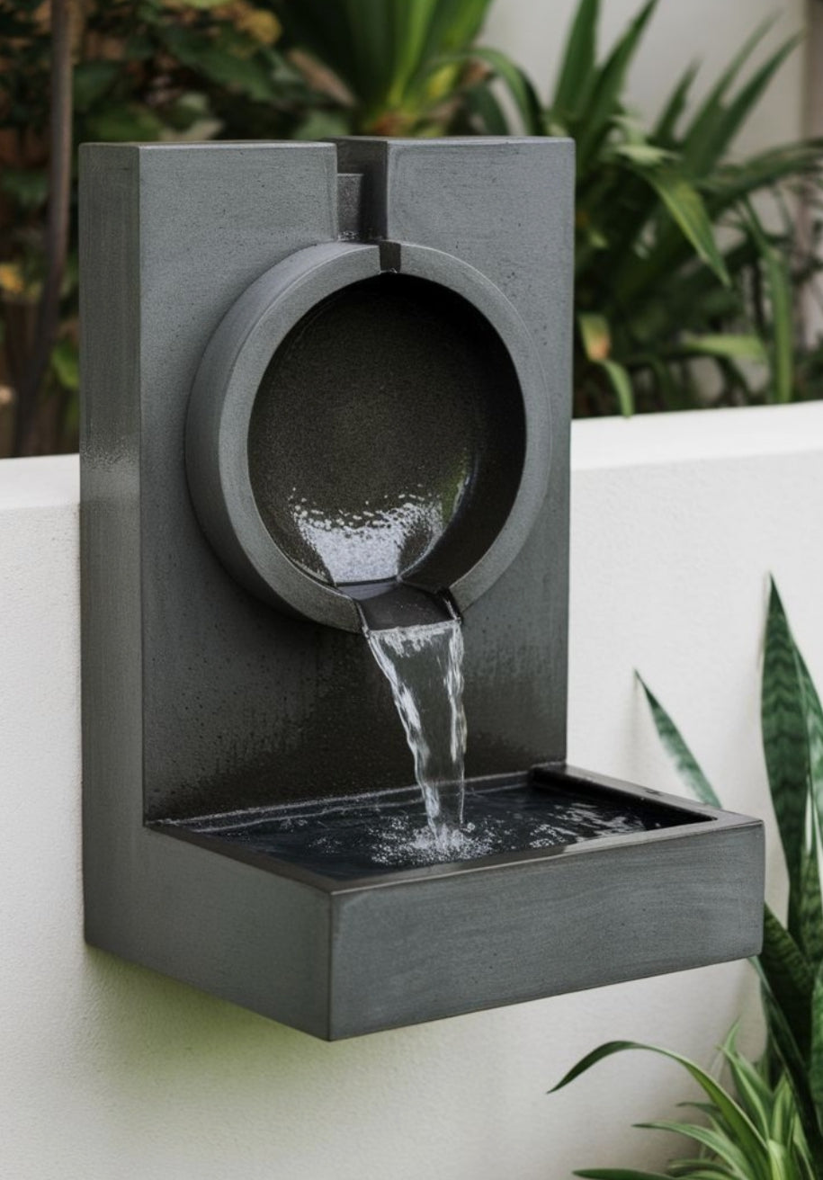 Mini Indoor Fountain – 3D Printed Compact Zen Water Feature