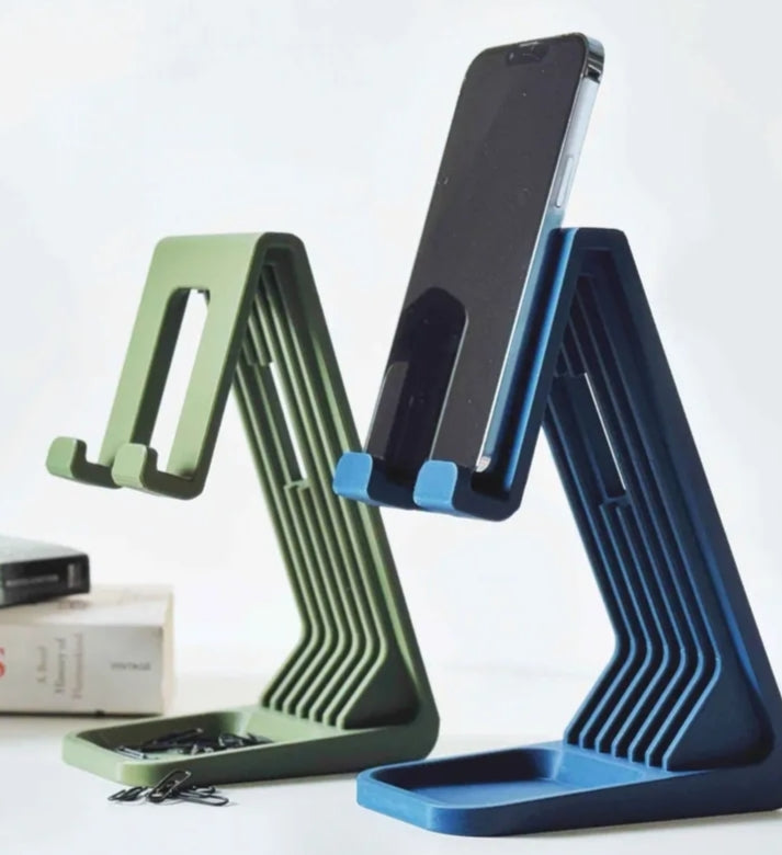 Minimalist Phone Stand – 3D Printed Hands-Free Viewing Holder