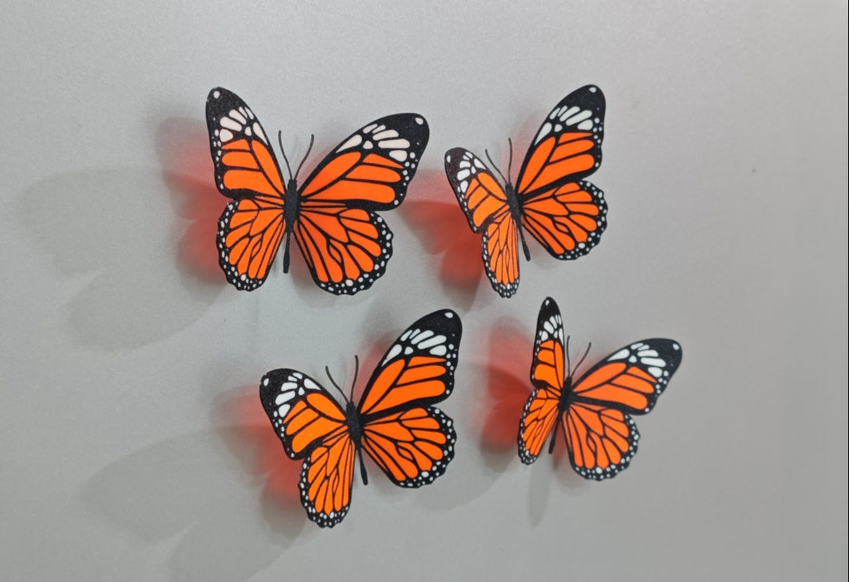 Butterfly fridge magnet