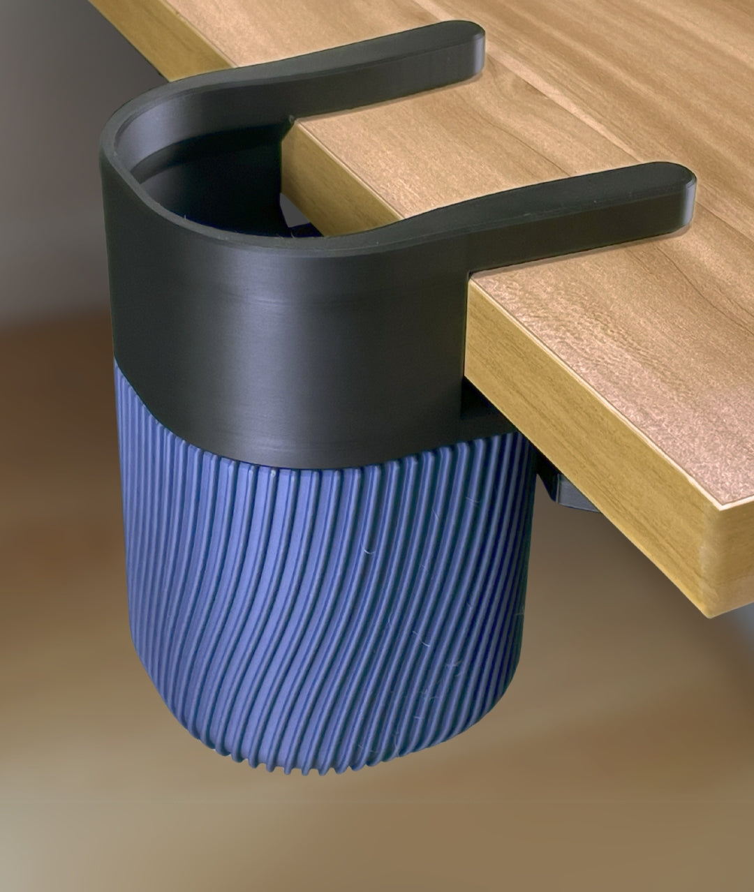 3D printed Under desk trash bin by FOFUS