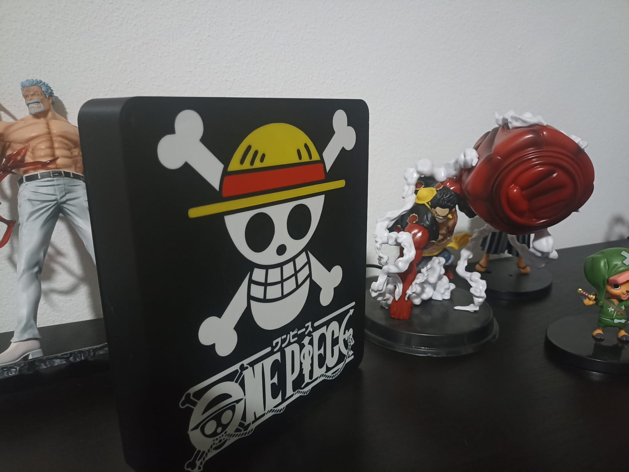 One Piece 3D Lamp – Luffy Straw Hat Nakama LED Light