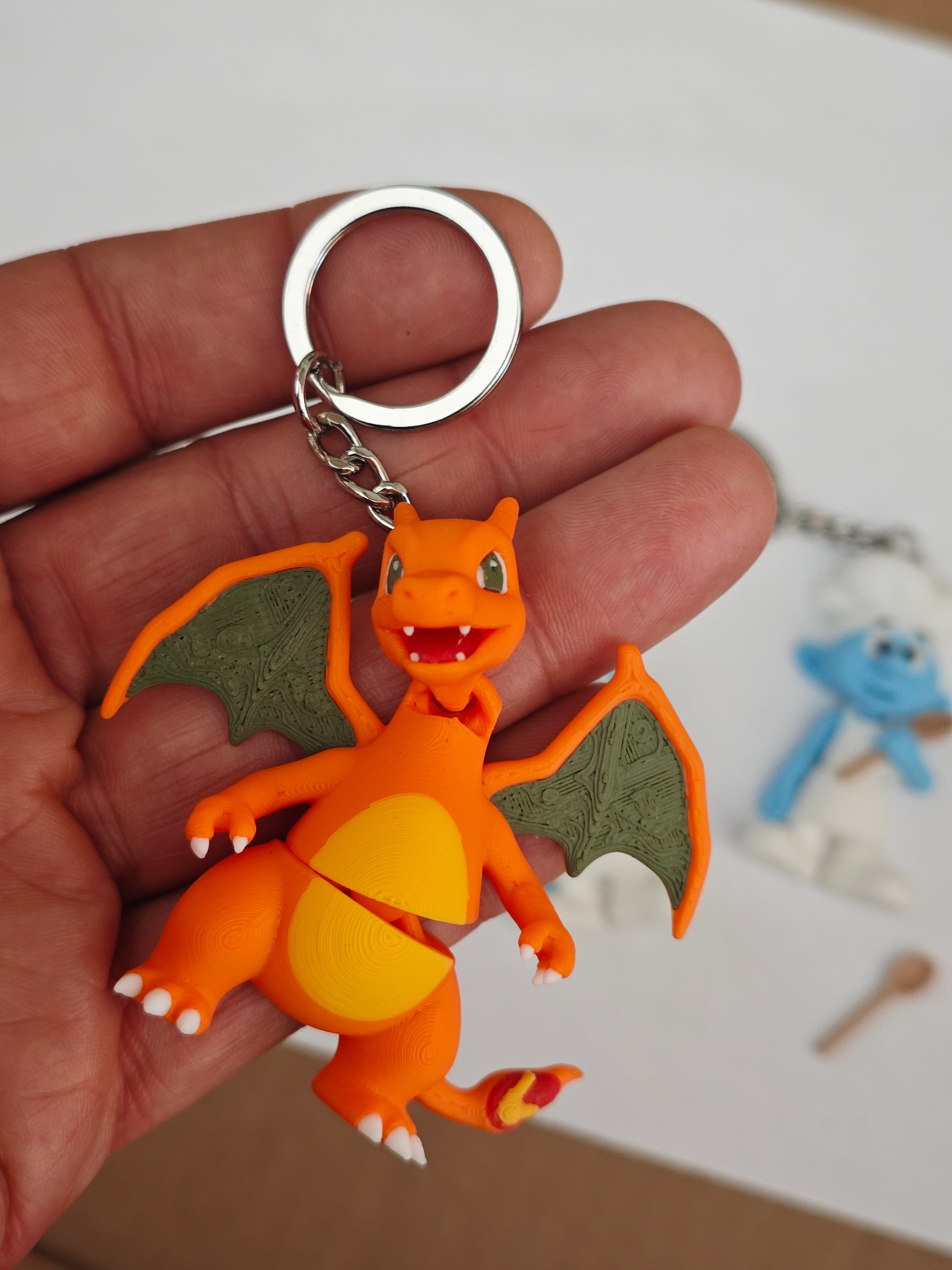 Charizard Mini Flexi Keychain (Pokemon)