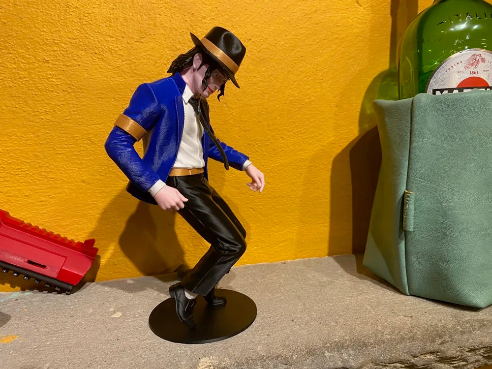 Michael Jackson King of Pop Figurine – 3D Printed Music Legend