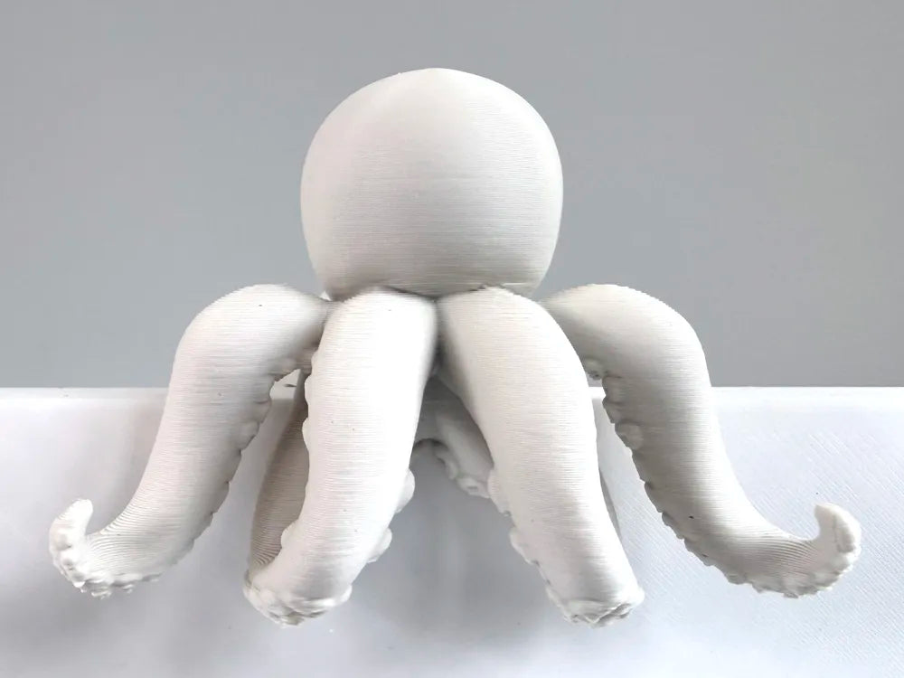 Octopus Gangster Monitor Buddy – 3D Printed Desk Screen Figurine