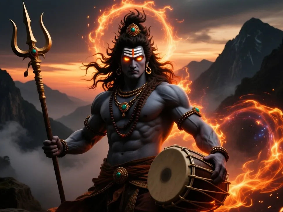 Lord Shiva Divine Figurine – 3D Printed Supreme Being Idol