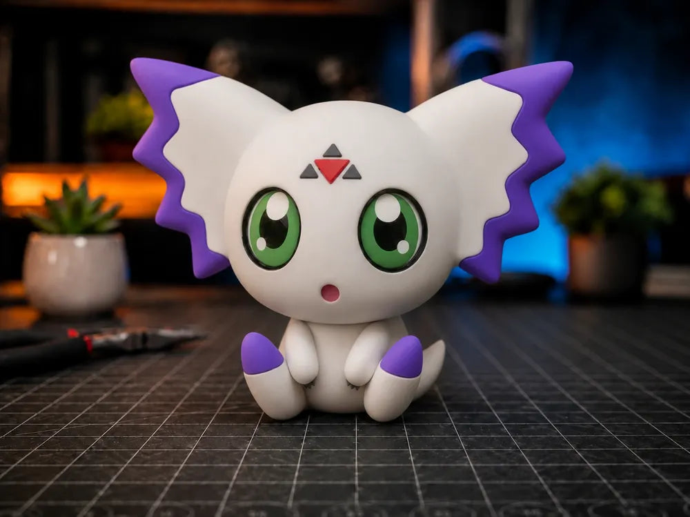 Digimon Culumon Figurine – 3D Printed Digimon Tamers Anime Collectible