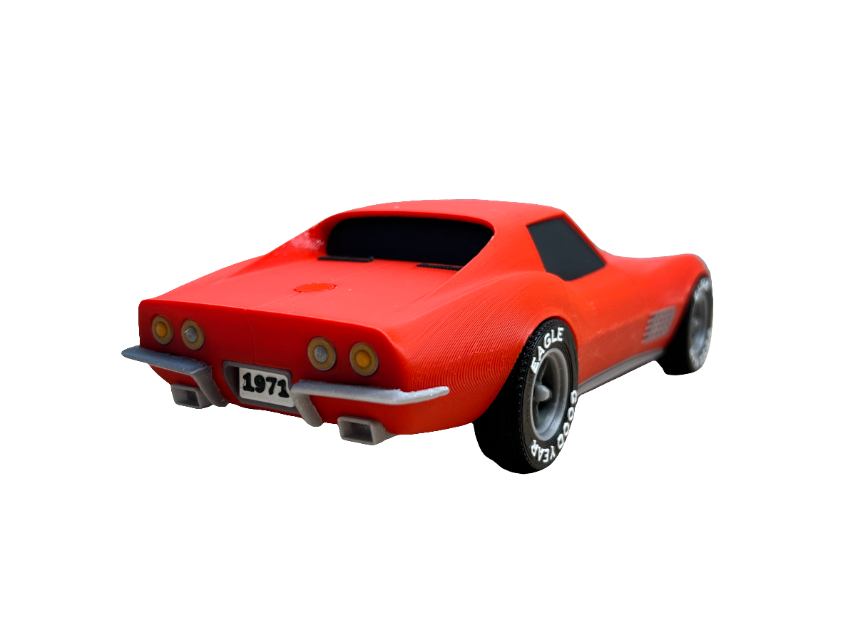 Miniature Ford Model – 3D Printed Die-Cast Style Car