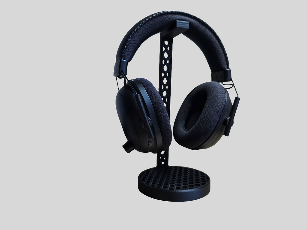 Designer Headphone Stand – 3D Printed Minimal Tech Display