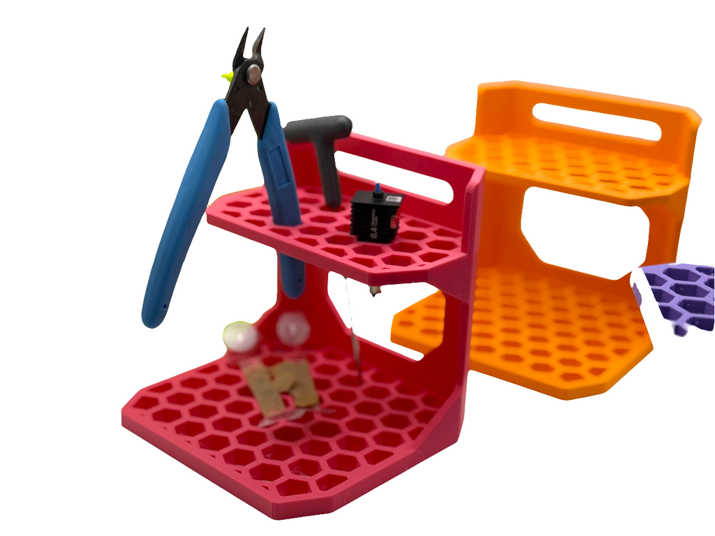 Workshop Tool Holder – 3D Printed Compact Workspace Organiser