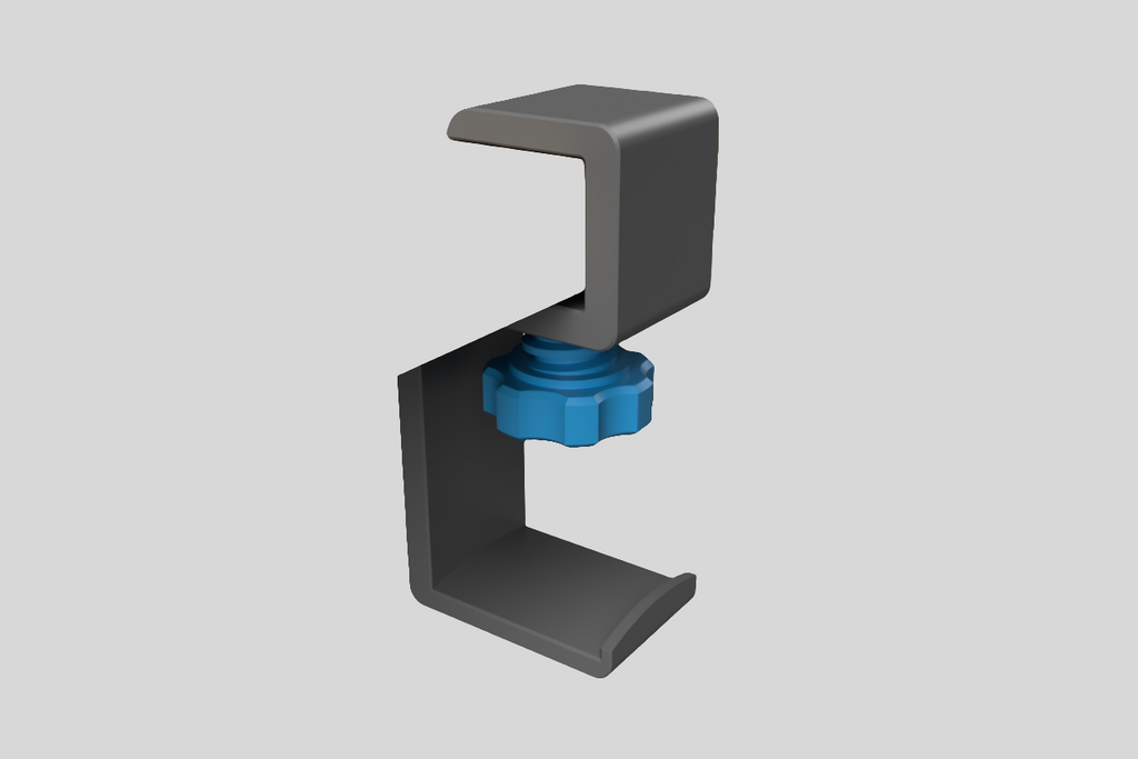 Slimline Headset Holder – 3D Printed Compact Desk Organiser