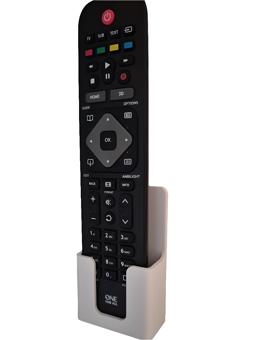 3D printed Remote holder by FOFUS