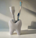 Toothbrush Stand – 3D Printed Upright Bathroom Brush Holder