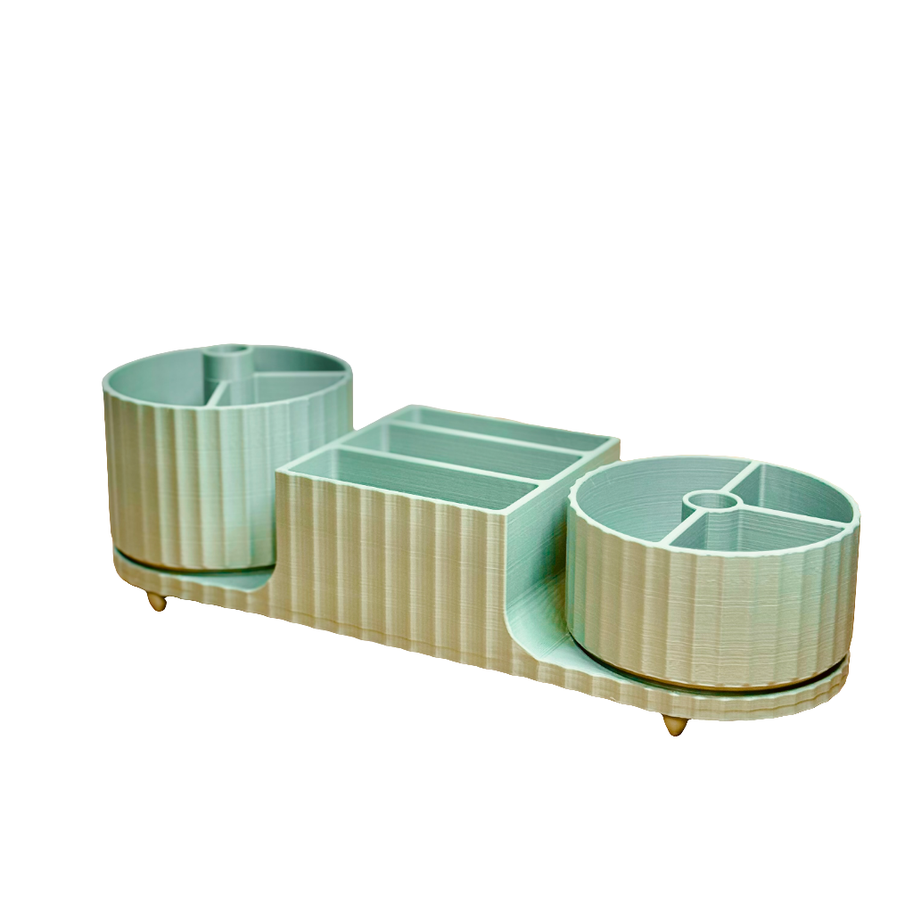 Spinning Bathroom Organiser – 3D Printed 360 Rotation Caddy