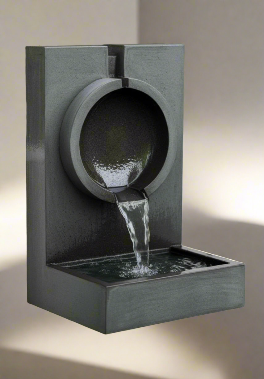 Mini Indoor Fountain – 3D Printed Compact Zen Water Feature
