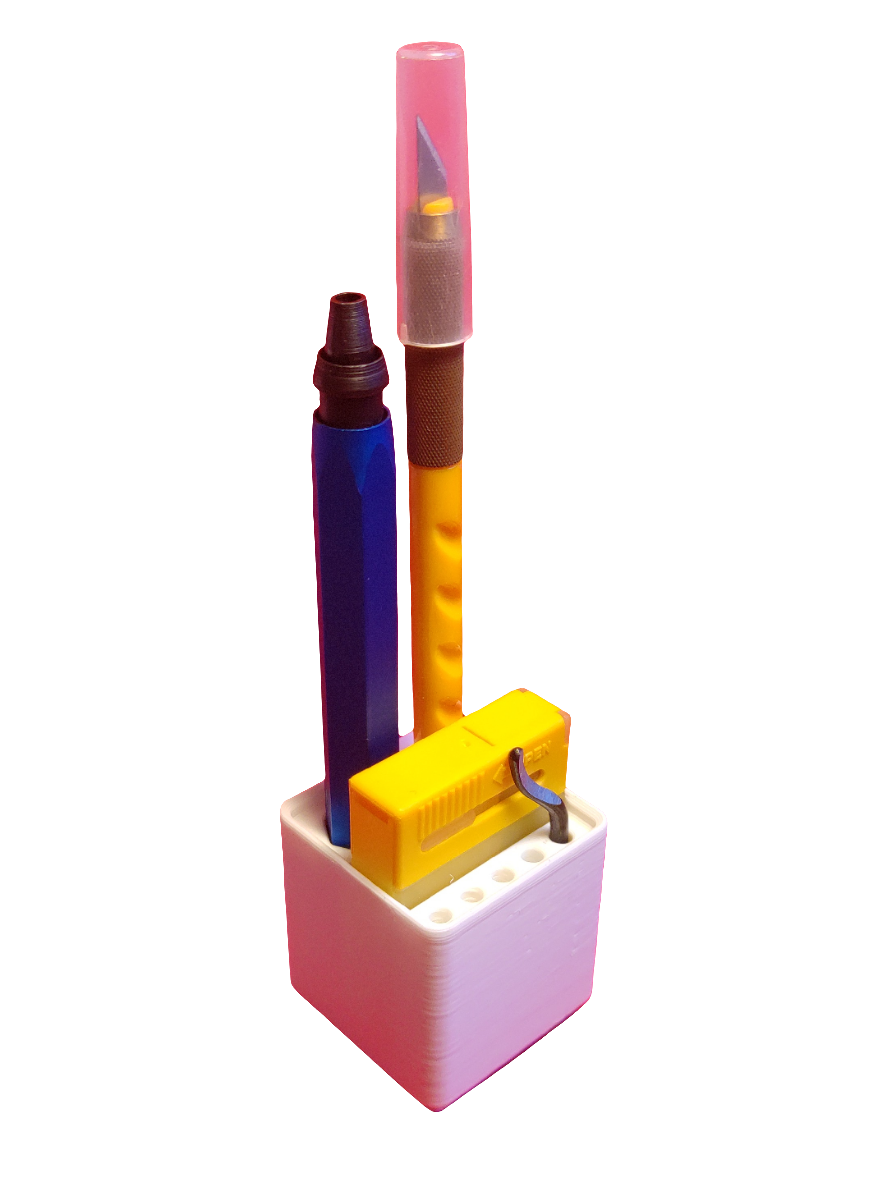 Hobbyist Knife Display Holder – 3D Printed Blade Stand