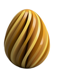Easter Egg Decoration – 3D Printed Festive Holiday Ornament