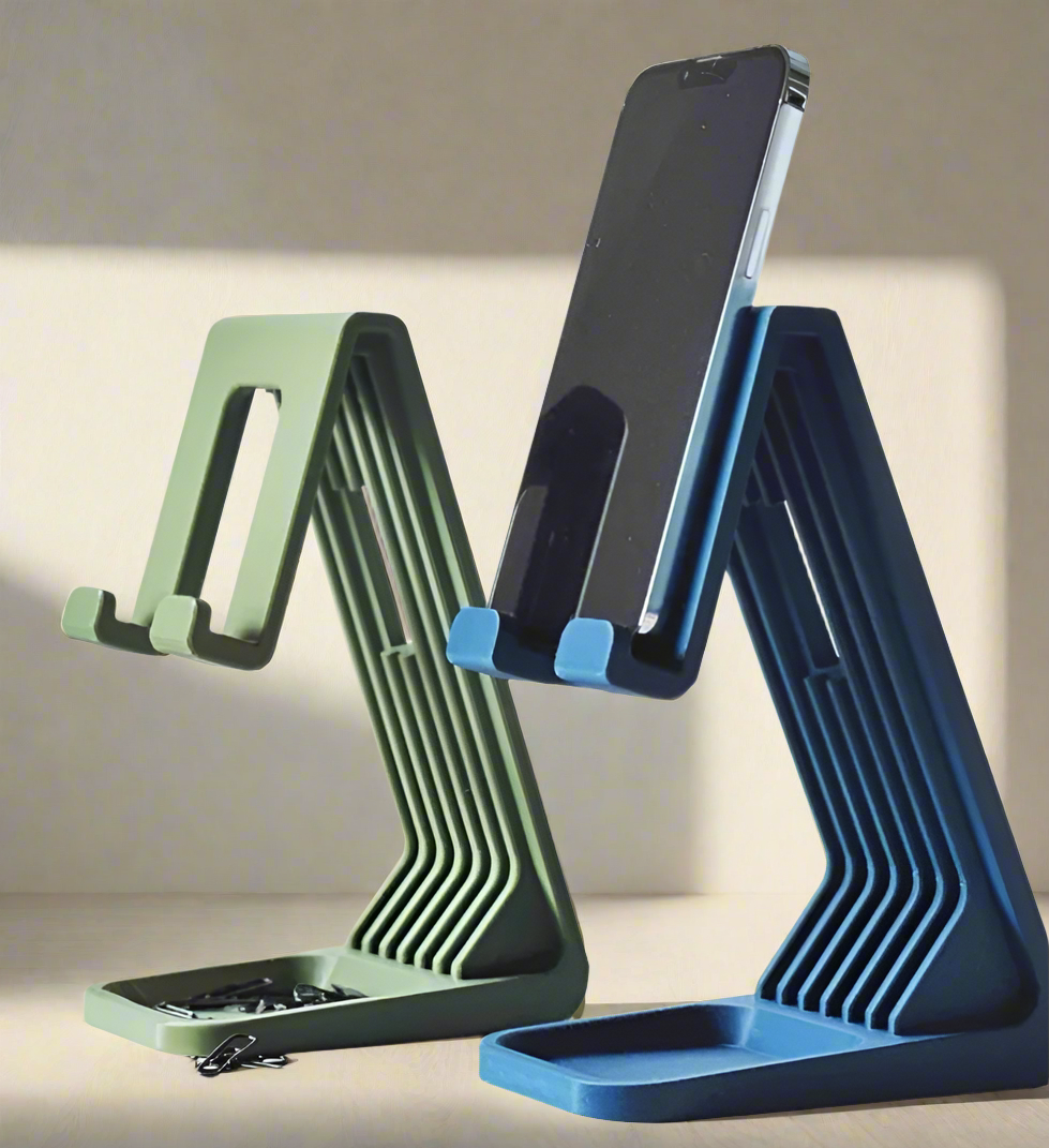 Minimalist Phone Stand – 3D Printed Hands-Free Viewing Holder
