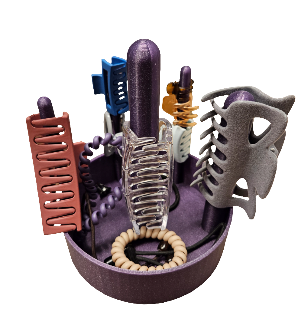 3D printed Hair clip holder by FOFUS