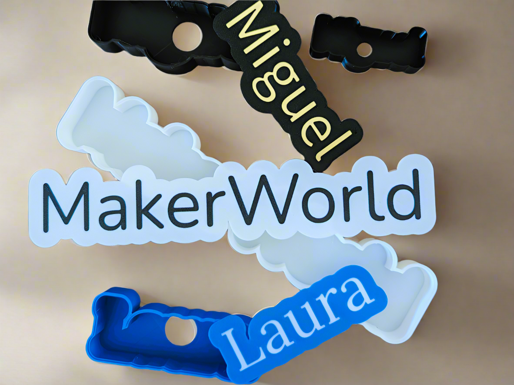 Custom Name Board – 3D Printed Personalised Home Sign