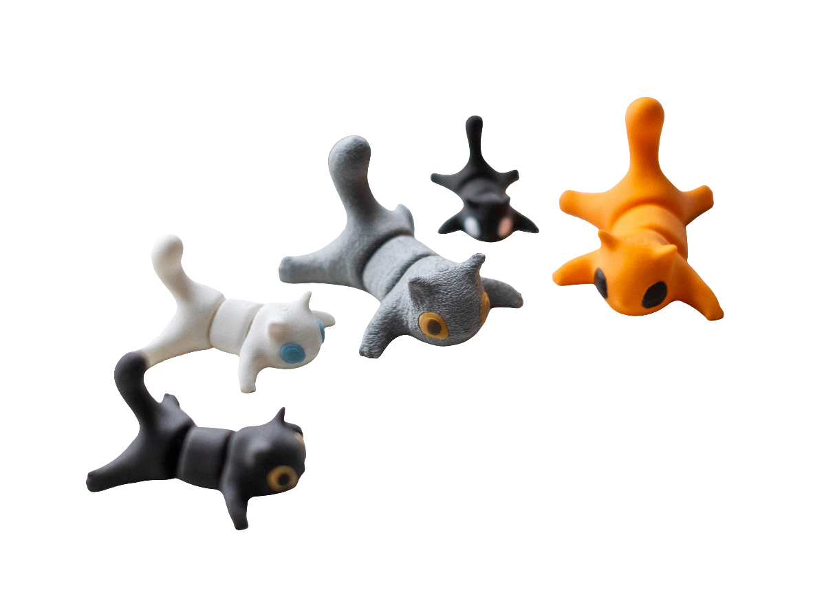 3D printed Mini toy set by FOFUS