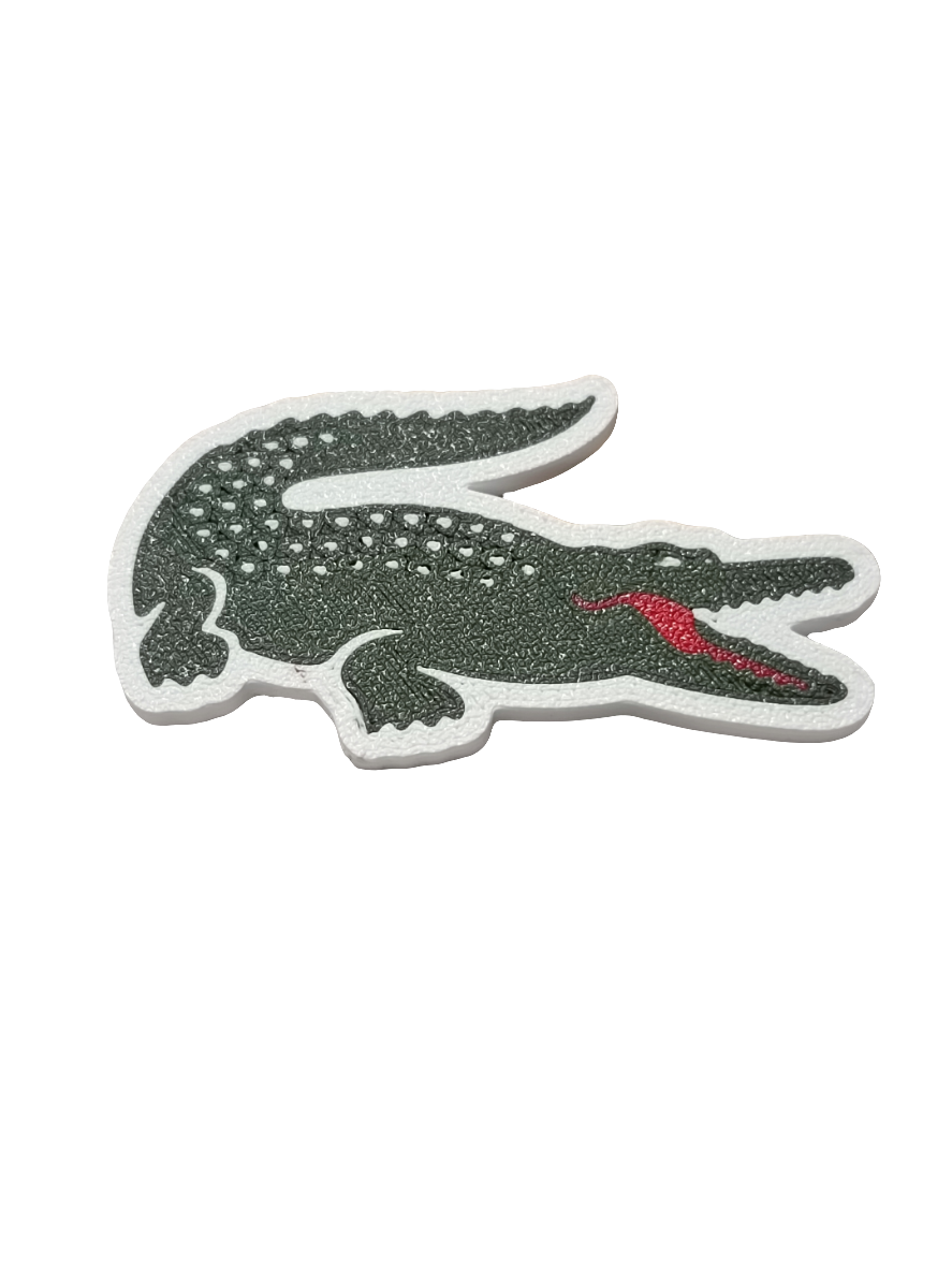 Crocodile Brooches – 3D Printed Statement Fashion Pins