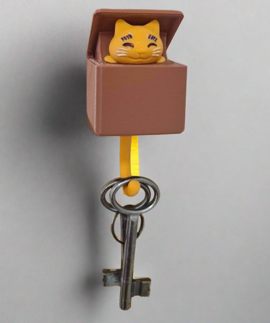 Single Key Holder – 3D Printed Compact Key Wall Mount