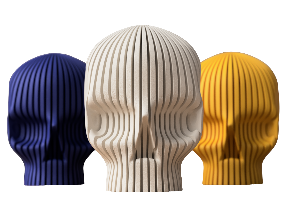Halloween Spooky Figures – 3D Printed October Celebration Decor