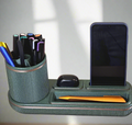 Modular Desk Organiser – 3D Printed All-in-One Workspace Hub